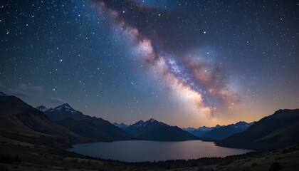 sunrise over the mountains