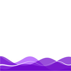 Purple Abstract Wave 