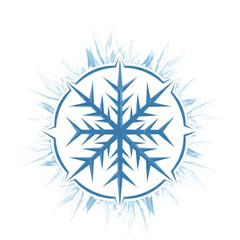 vector snowflake icon © Creative 