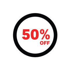 50% off discount