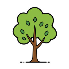 tree with green leaves