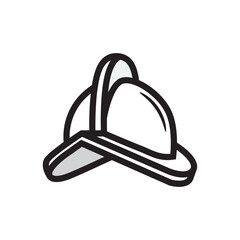 Spanish conquistador helmet illustration template vector