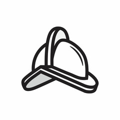 Spanish conquistador helmet illustration template vector