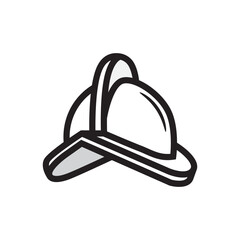 Spanish conquistador helmet illustration template vector