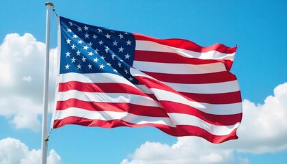 Obraz premium Happy independence day celebration poster greeting card