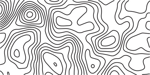 Abstract topographic contour line map template and image. Topo map with elevation. Contour map Image.