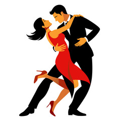 Dancer Silhouette Vector