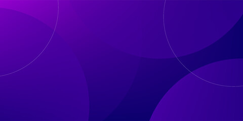 Minimal geometric background. Purple elements with fluid gradient. Dynamic shapes composition. Eps10 vector