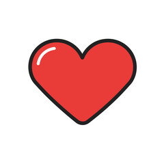 red heart icon
