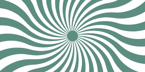 Abstract background with rays retro starburst. Funky ray elements, circle motifs. Vintage beam sunburst with Classic vintage sun rays pattern. olive and white sunshine pattern vector background.