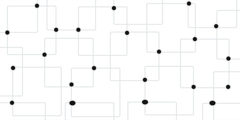 Abstract minimalist gray and white geometric pattern with squares and diagonal lines. Complexity and optical illusion line density.. Modern airy tech-inspired aesthetic.