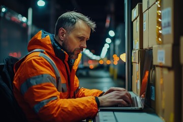 Logistician is engaged in tracking the delivery of goods from customer to customer