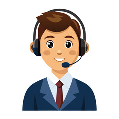happy-male-call-center-agent-with-microphone-heads.eps