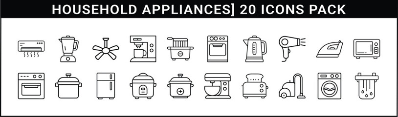 Pack 1 20 Pack 95 Household Appliances]