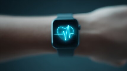 Advanced Smartwatch with Heart Rate Monitoring