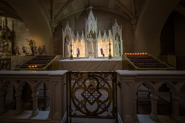 The breathtaking beauty of the decoration of St. Patrick's Cathedral, New York