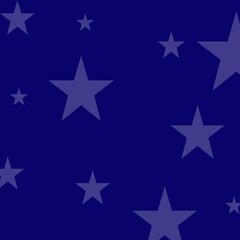 stars on blue background