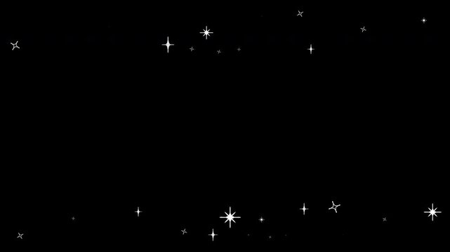 Hand-drawn object animation Sparkle 2