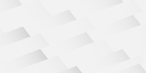 Fototapeta premium Futuristic Abstract Background Template with a White and Gray Color Palette, Incorporating Subtle Gradient Shading, Diamond-Shaped Structures, and Intersecting Triangle Lines for Use in Tech-Forward 