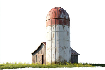 Farm Silo and Barn

