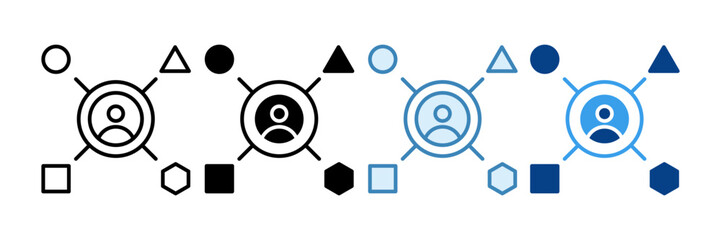 Versatility Icon Set Multiple Style Collection