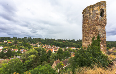 Village de H&eacute;risson, Allier, France