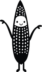 Happy Banana Cartoon Icon