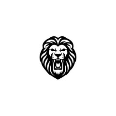 Lion Line Art Vector Set – Crowned, Roaring, and Sitting Lion Illustrations