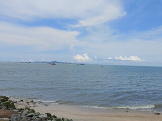 Sea, sandy beach, nature