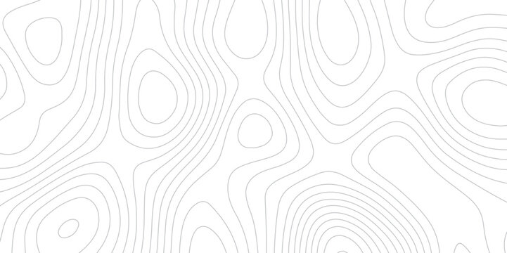 Abstract topographic white and gery contours map background- Vector Background.
