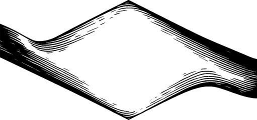 Geometric rhombus tiling with diagonal crosshatch design in vintage style
