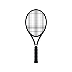 Tennis Racket Icon Vector Illustration