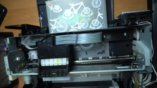 digital printing technology on textiles direct to film at home printing an image on film