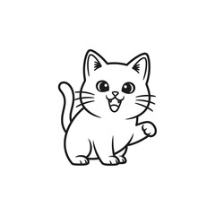 Cute Cat Icon Very Cool Design