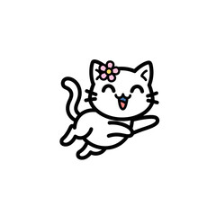 Cute Cat Icon Very Cool Design
