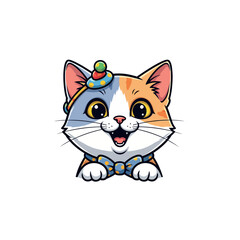 Cute Cat Icon Very Cool Design