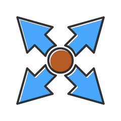 Maximize Vector Icon Design