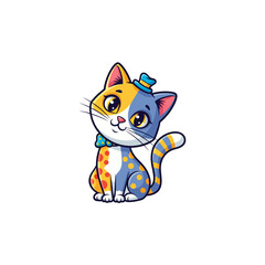 Cute Cat Icon Very Cool Design