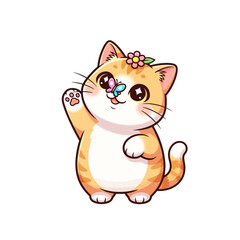 Cute Cat Icon Very Cool Design