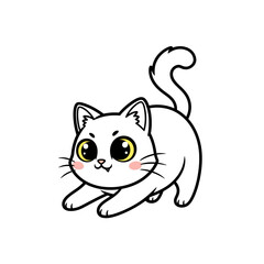 Cute Cat Icon Very Cool Design
