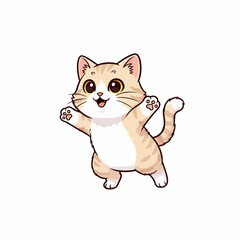 Cute Cat Icon Very Cool Design