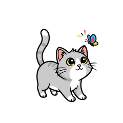 Cute Cat Icon Very Cool Design