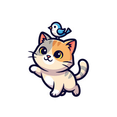 Cute Cat Icon Very Cool Design
