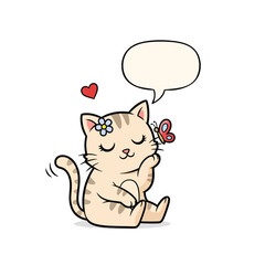 Cute Cat Icon Very Cool Design