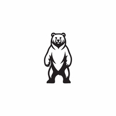 Bear Line Art Vector Set – Roaring, Standing, and Tribal Bear Illustrations