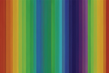 Obraz premium Abstract rainbow lines create a colorful, bright, and seamless striped pattern, ideal for vibrant wallpaper or artistic backdrop designs