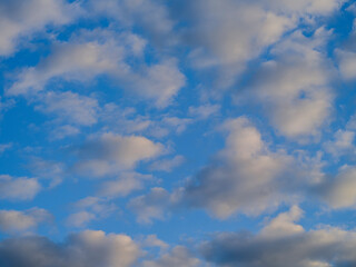 summer clouds background