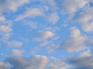 summer clouds background