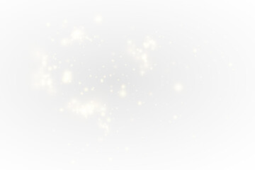 PNG Christmas dust glowing bokeh confetti light and glitter texture overlay for your design. Festive sparkling red dust png.