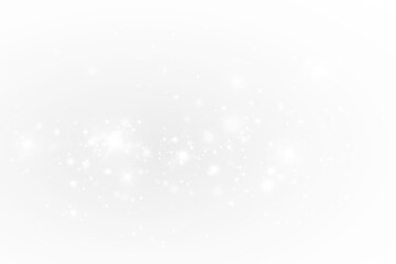 A radiant glitter effect with white dust, elegant star particles, glowing illumination and soft glitter. 